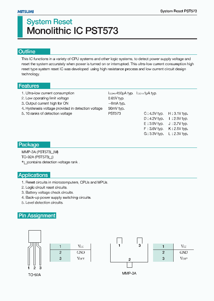 PST573_240587.PDF Datasheet
