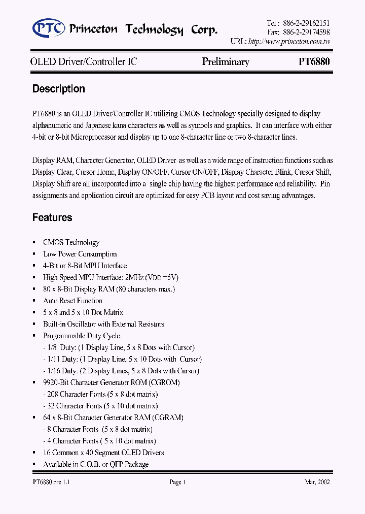 PT6880_225986.PDF Datasheet