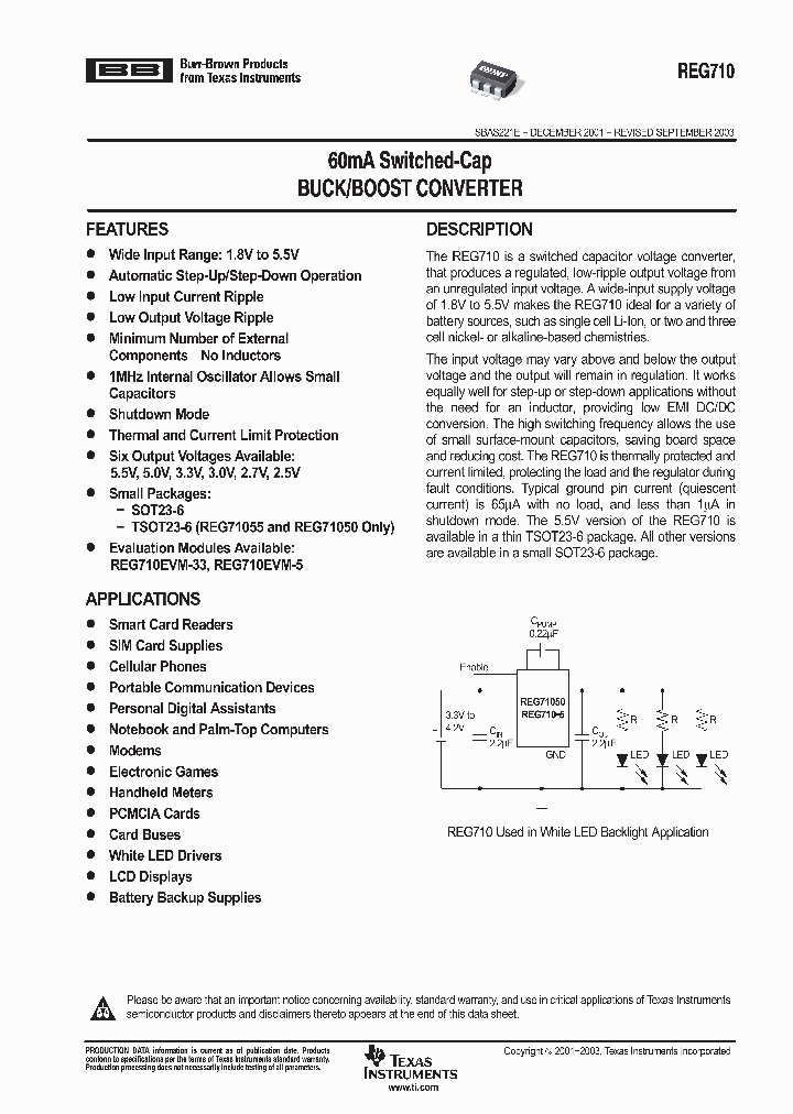 REG710_260049.PDF Datasheet