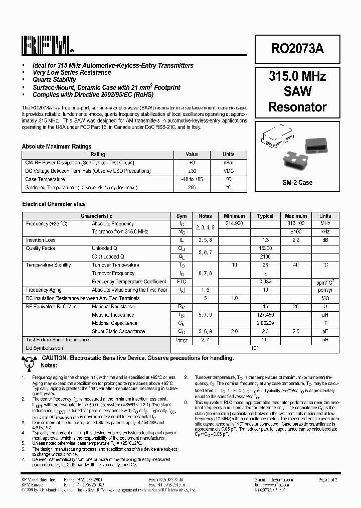 RO2073A_270503.PDF Datasheet