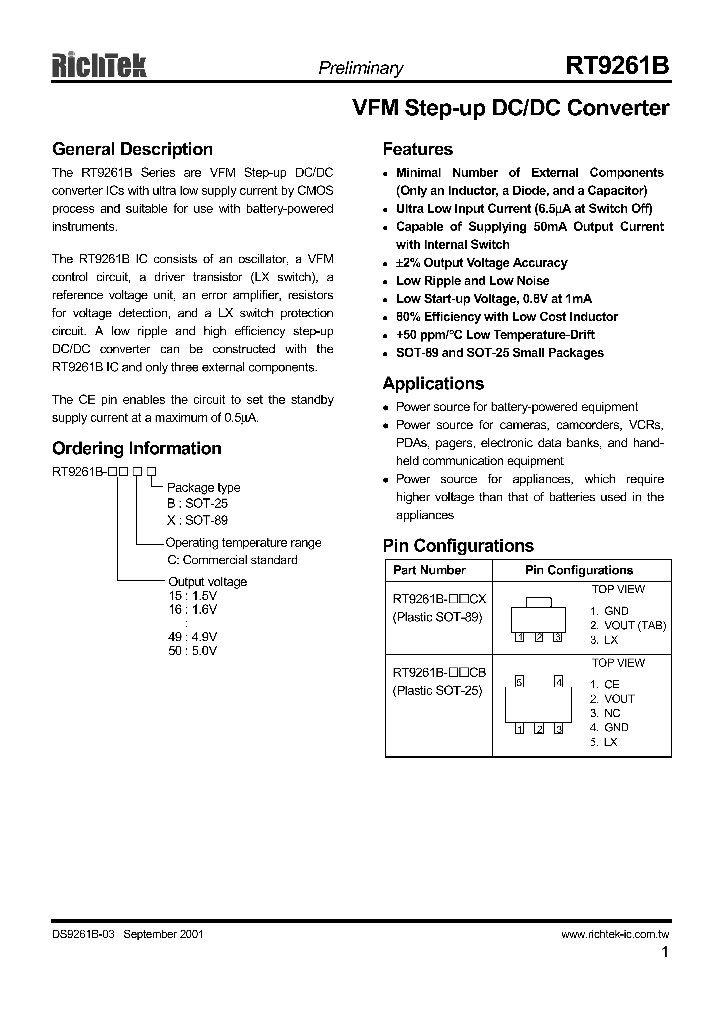 RT9261B-15CB_221791.PDF Datasheet