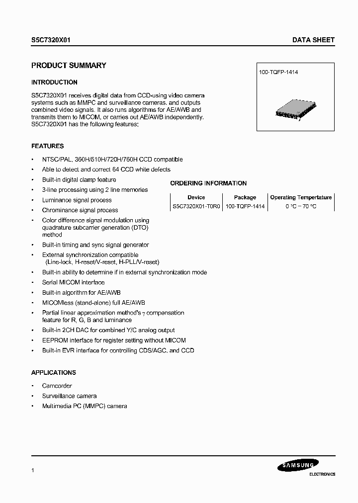 S5C7320X01_220386.PDF Datasheet