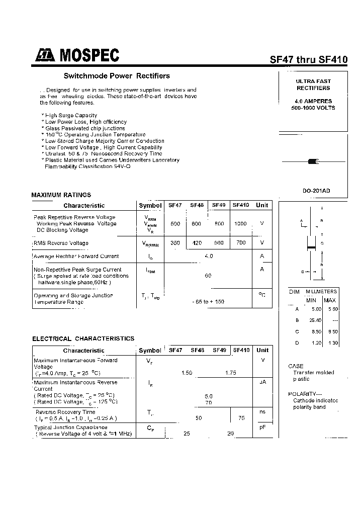 SF47_261891.PDF Datasheet