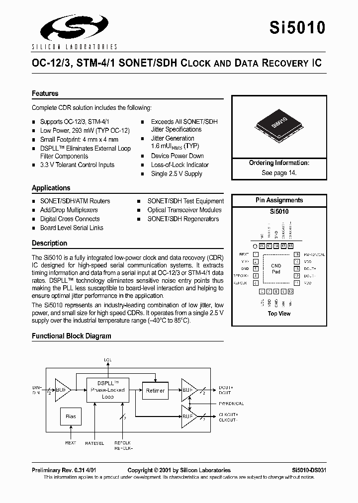 SI5010_224778.PDF Datasheet