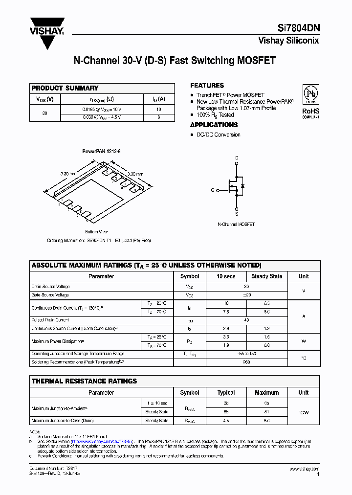 SI7804DN_218877.PDF Datasheet