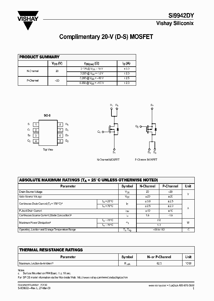 SI9942DY_246978.PDF Datasheet