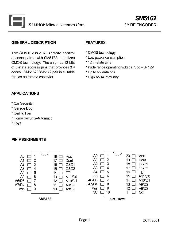 SM5162_231712.PDF Datasheet