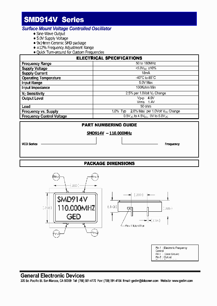 SMD914V_220172.PDF Datasheet