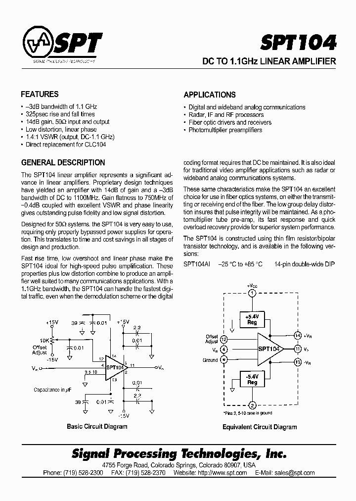 SPT104_217519.PDF Datasheet