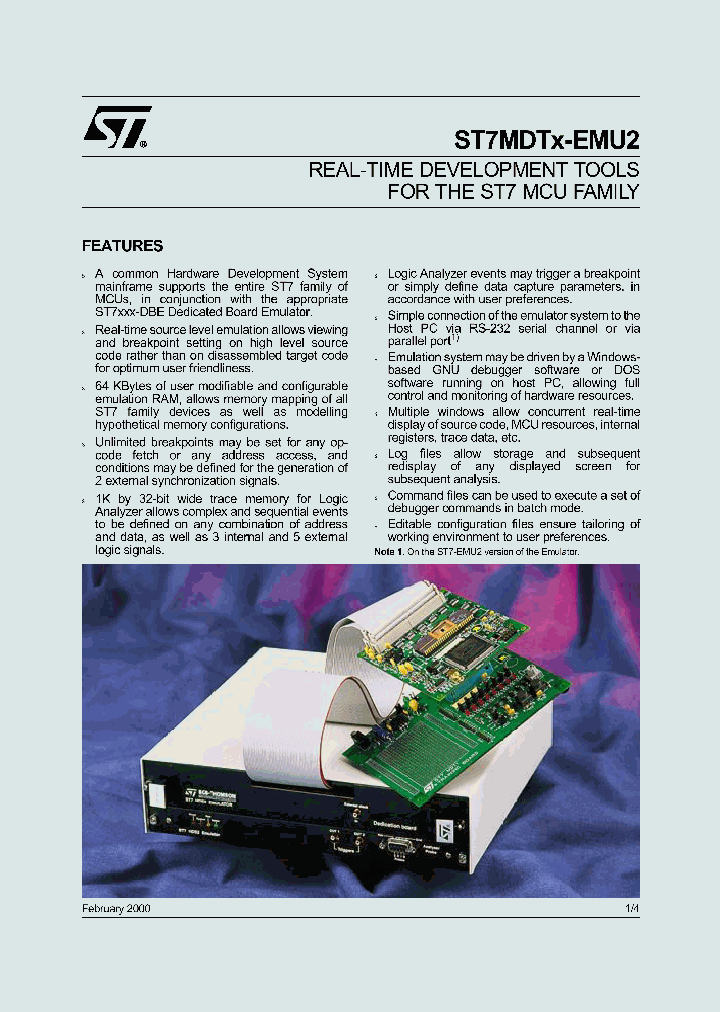 ST72E101_234896.PDF Datasheet