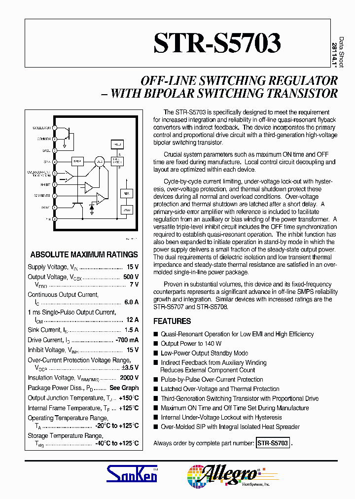 STR-S5703_231007.PDF Datasheet