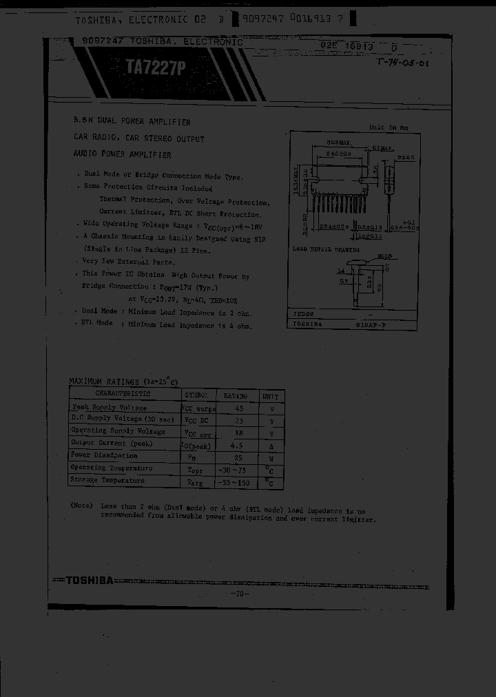 TA7227_243172.PDF Datasheet