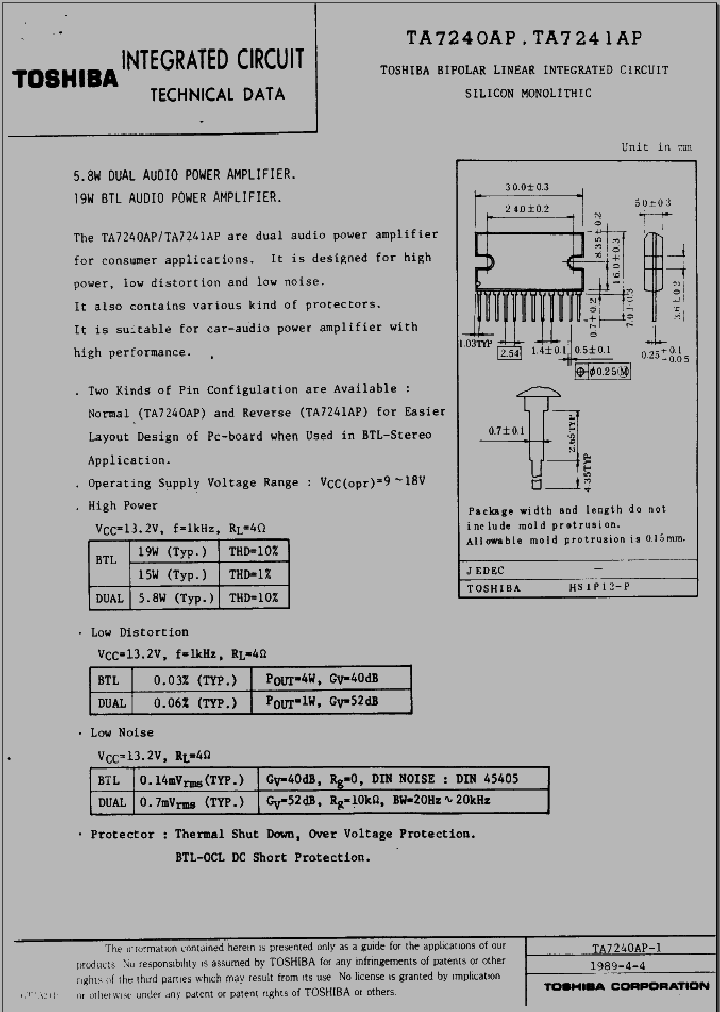 TA7240AP_204406.PDF Datasheet