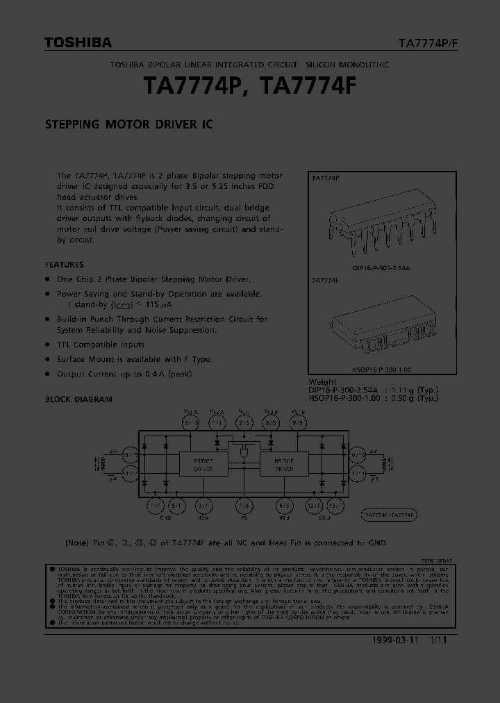 TA7774P_256340.PDF Datasheet