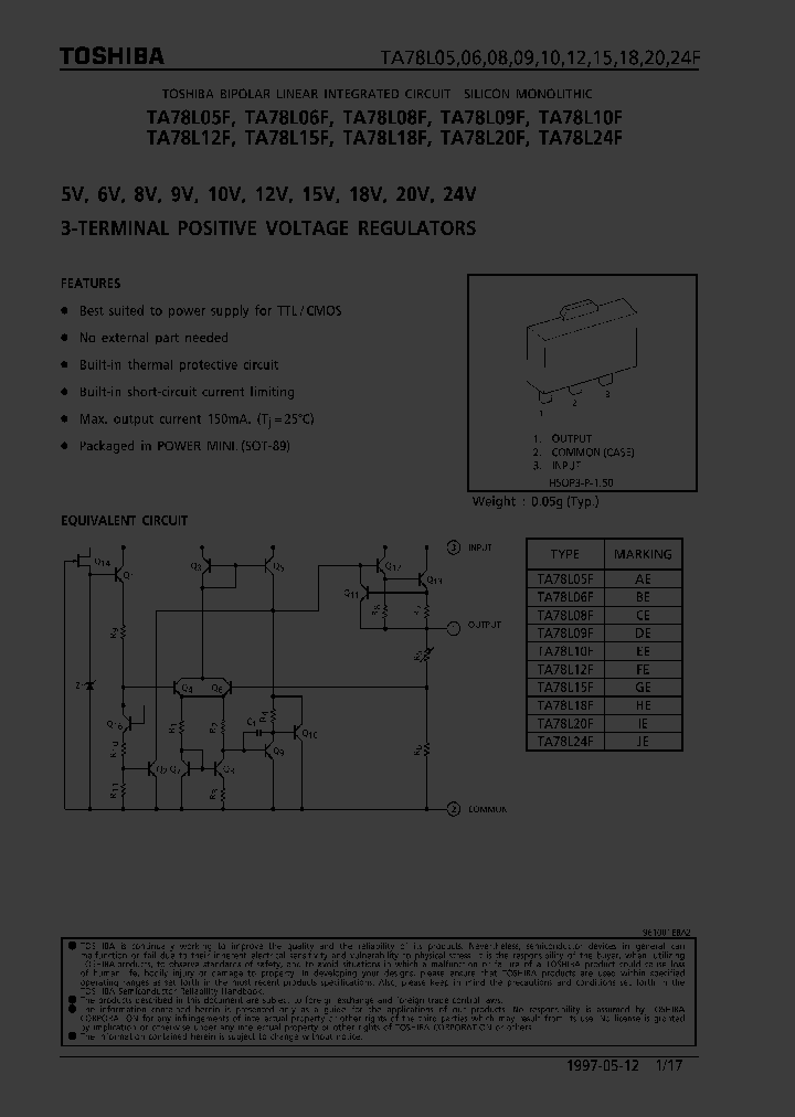 TA78L05F_246232.PDF Datasheet