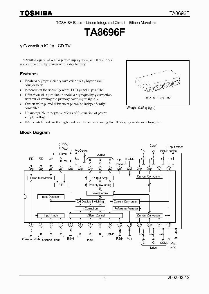 TA8696_204098.PDF Datasheet