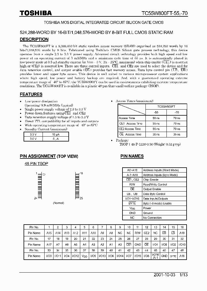 TC55W800FT_256136.PDF Datasheet