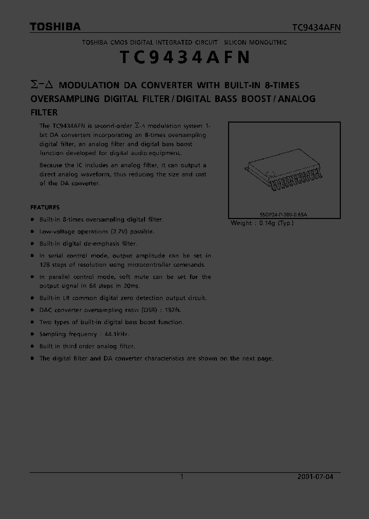 TC9434AFN_229447.PDF Datasheet