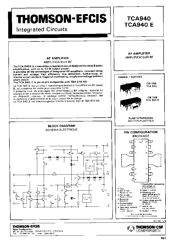 TCA940_249883.PDF Datasheet