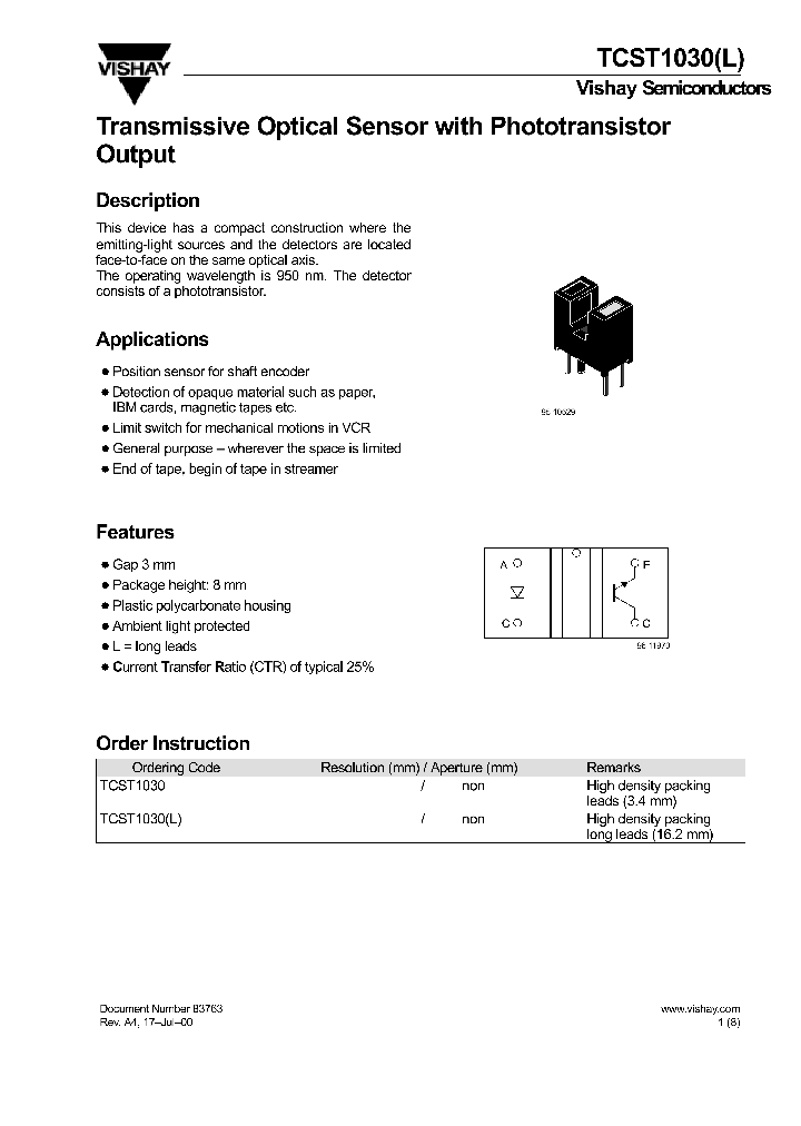 TCST1030_204443.PDF Datasheet