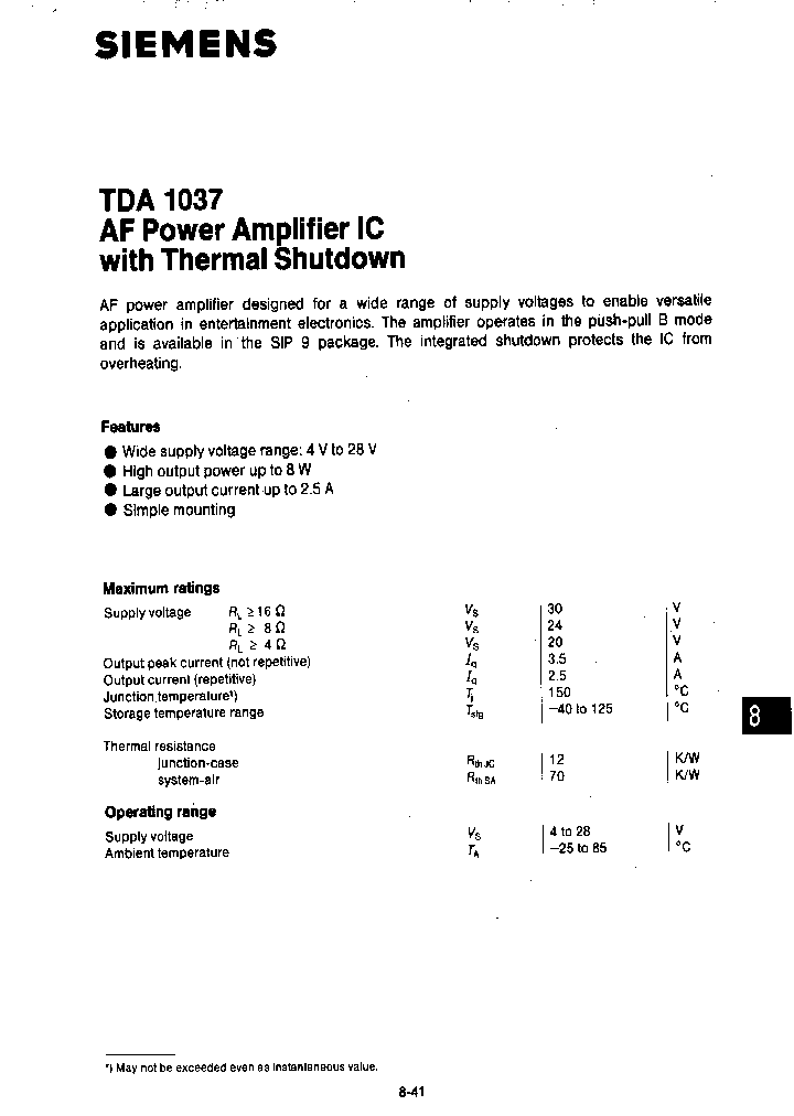 TDA1037_253566.PDF Datasheet