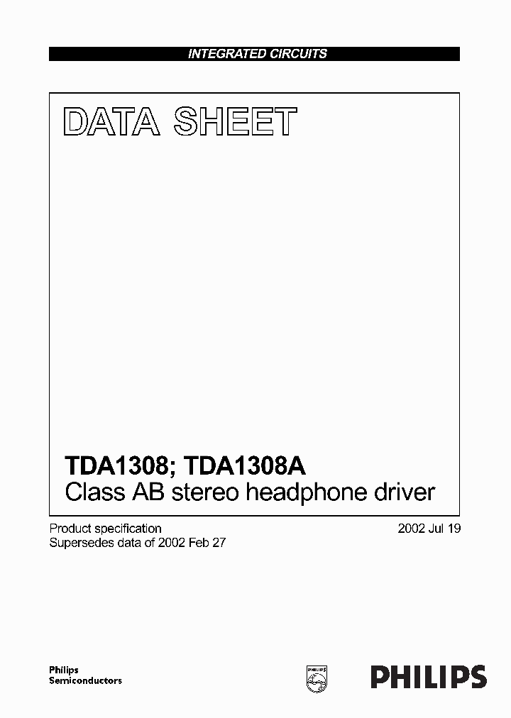 TDA1308_204542.PDF Datasheet