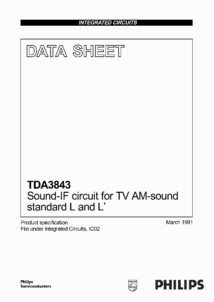TDA3843_216892.PDF Datasheet