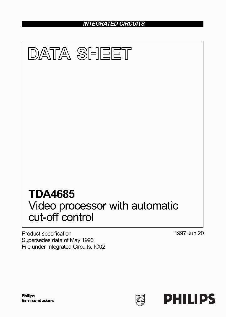 TDA4685_236780.PDF Datasheet
