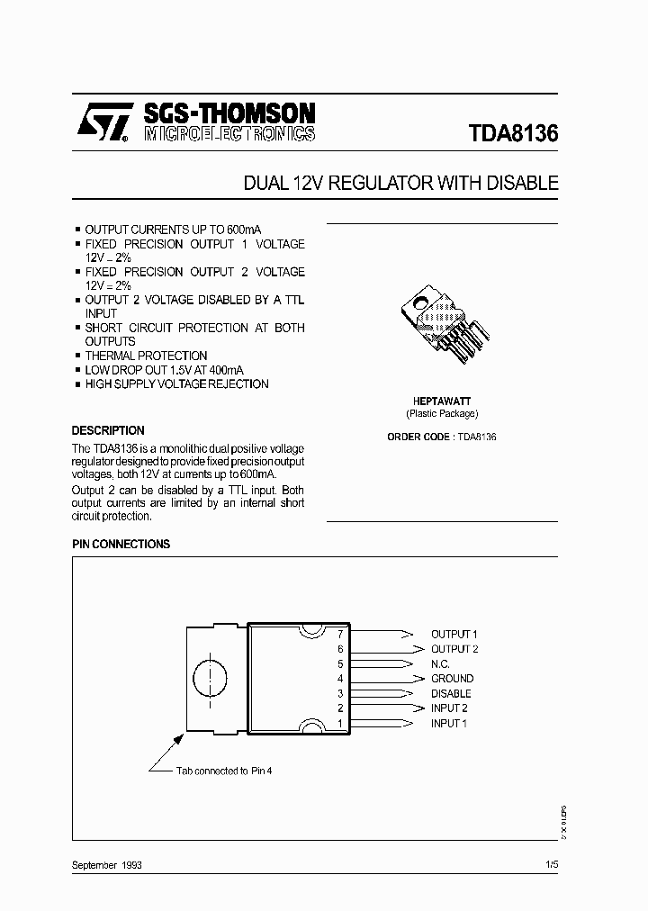 TDA8136_218404.PDF Datasheet