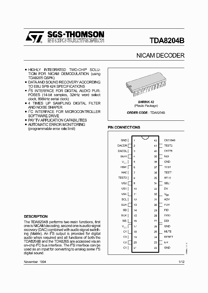 TDA8204B_245933.PDF Datasheet