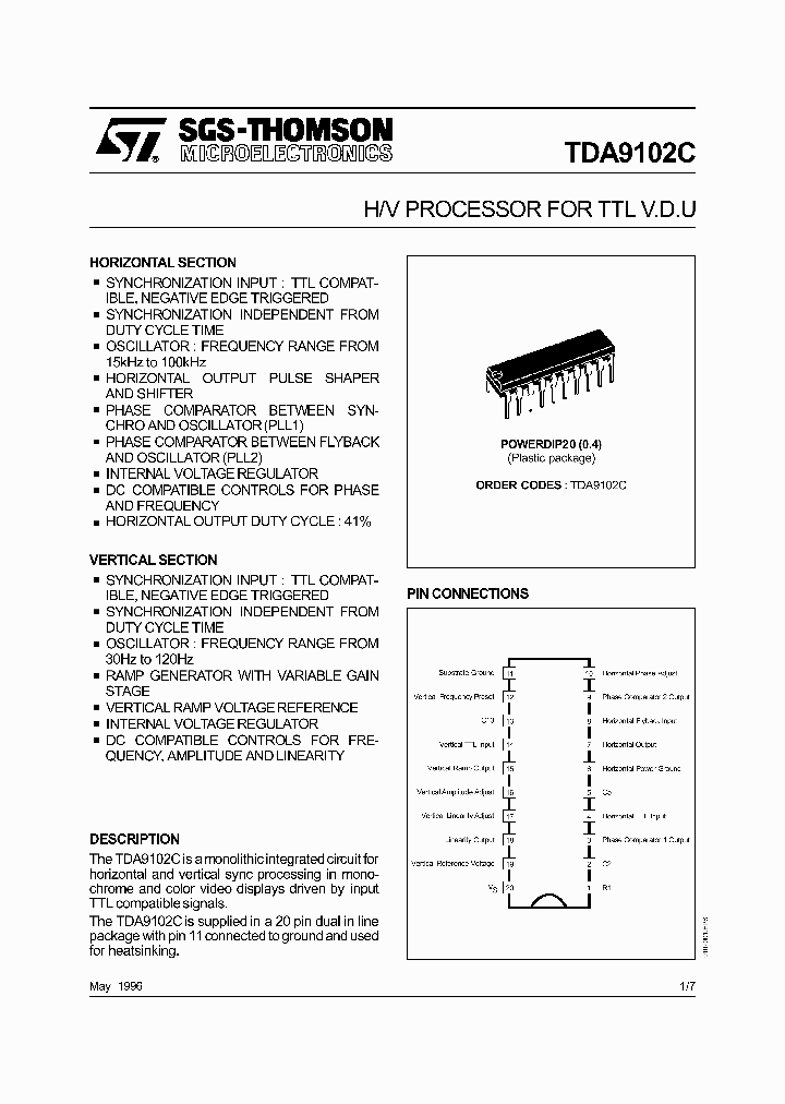 TDA9102_154515.PDF Datasheet