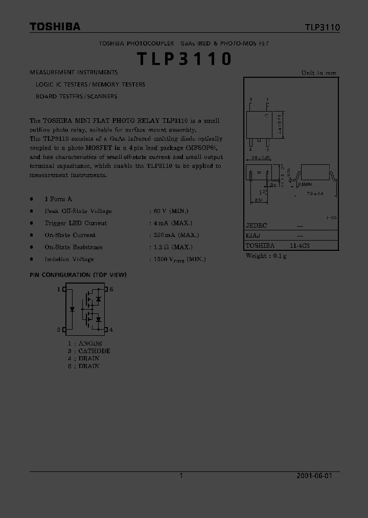TLP3110_248405.PDF Datasheet