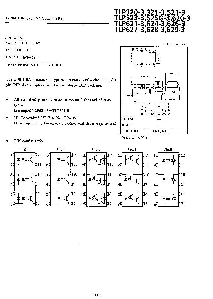 TLP521-3_215198.PDF Datasheet