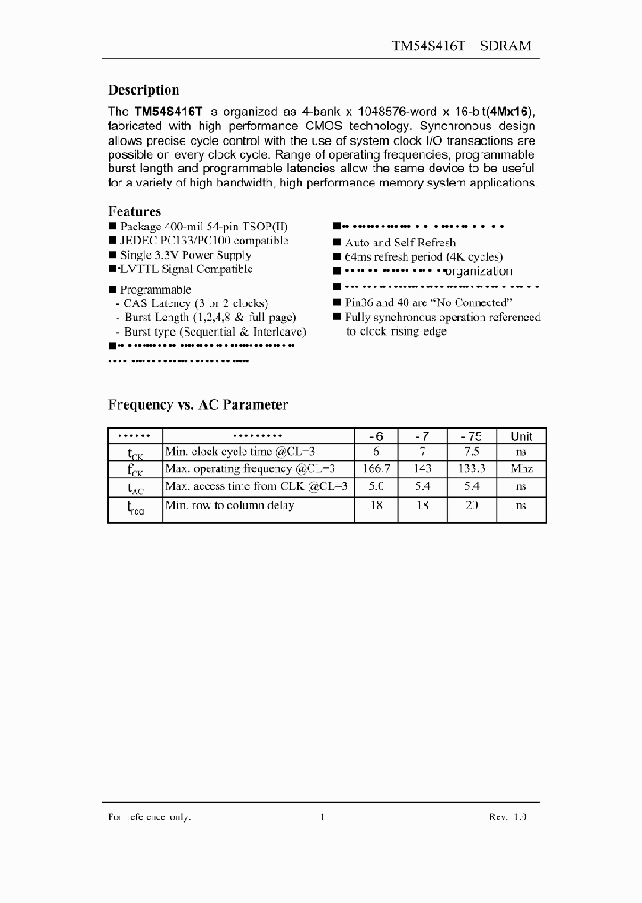 TM54S416T_227470.PDF Datasheet