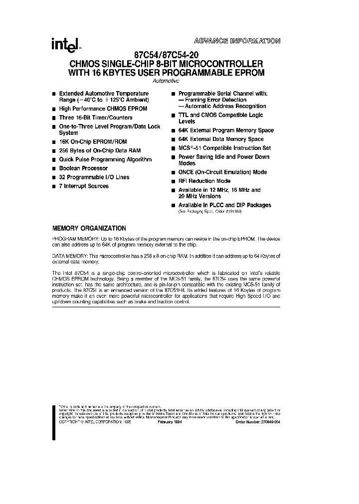 TP87C54_219789.PDF Datasheet