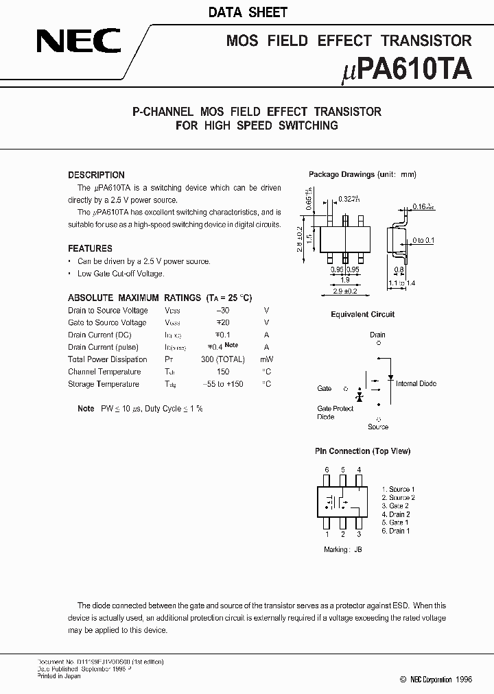 UPA610TA_204589.PDF Datasheet