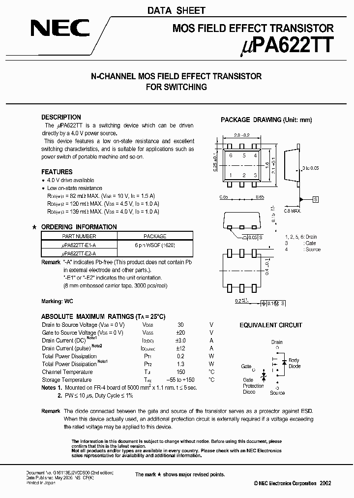 UPA622TT_204593.PDF Datasheet