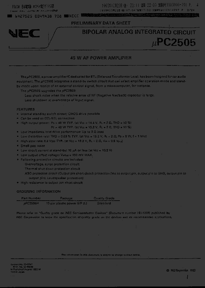 UPC2505_227719.PDF Datasheet