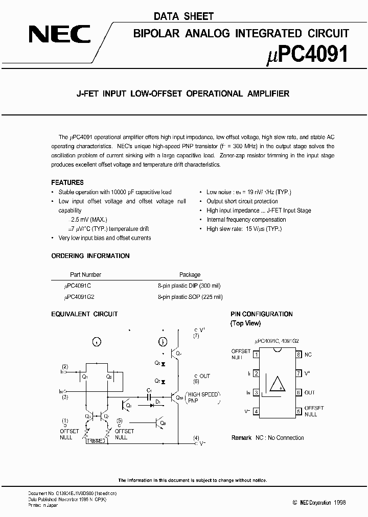 UPC4091_252676.PDF Datasheet