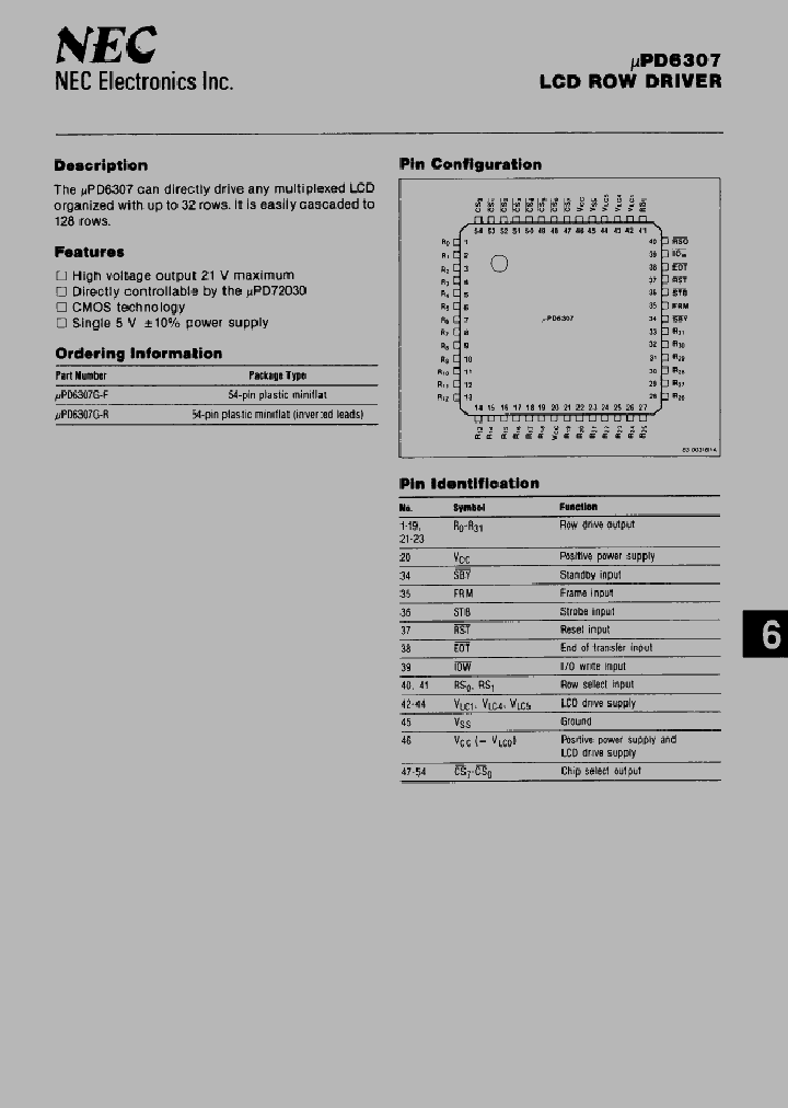 UPD6307_226202.PDF Datasheet