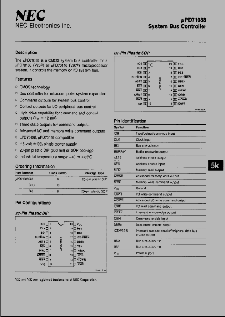 UPD71088_216690.PDF Datasheet