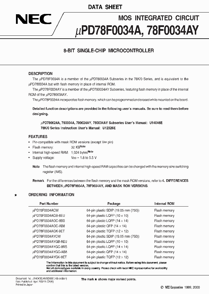 UPD78F0034A_219853.PDF Datasheet