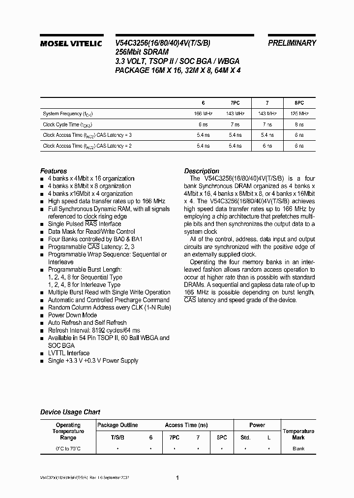 V54C3256164VAT_245652.PDF Datasheet