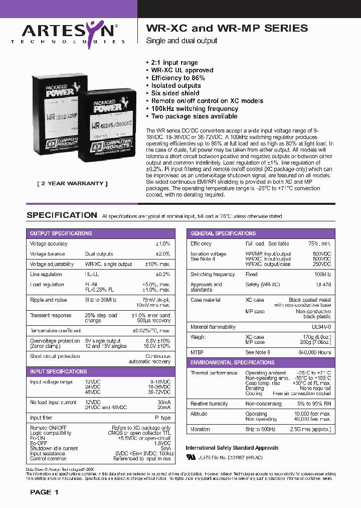 WR12S053000XC_234489.PDF Datasheet