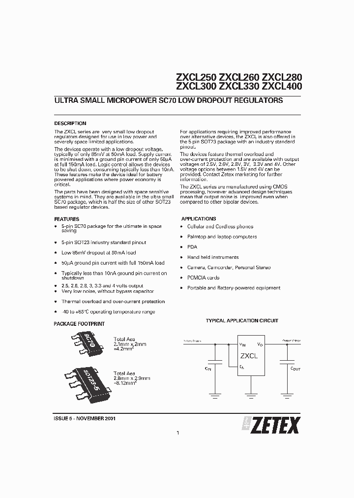 ZXCL330E5_215303.PDF Datasheet