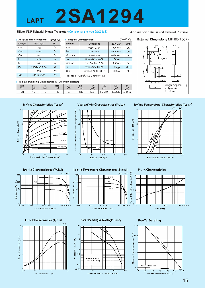 2SA1294_238261.PDF Datasheet