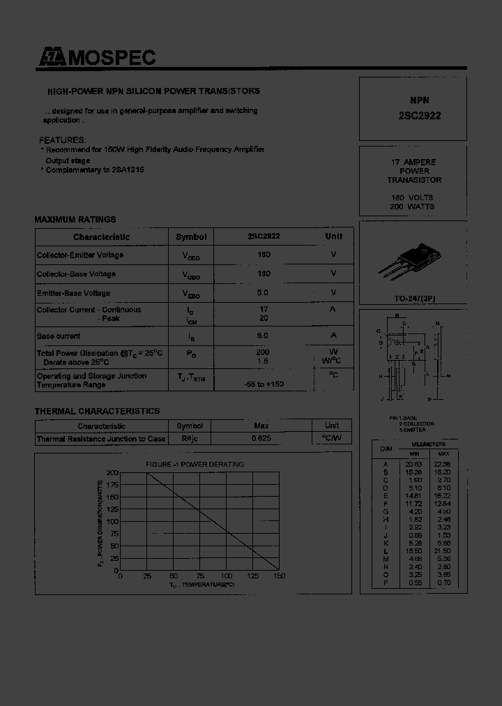 2SC2922_203813.PDF Datasheet
