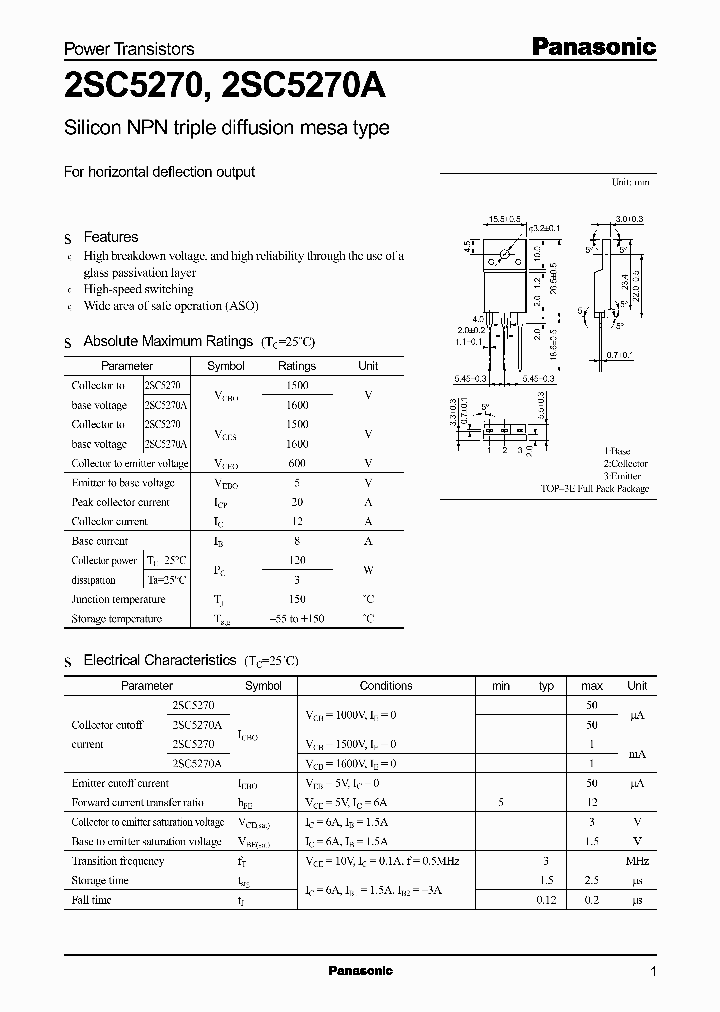 2SC5270_221310.PDF Datasheet