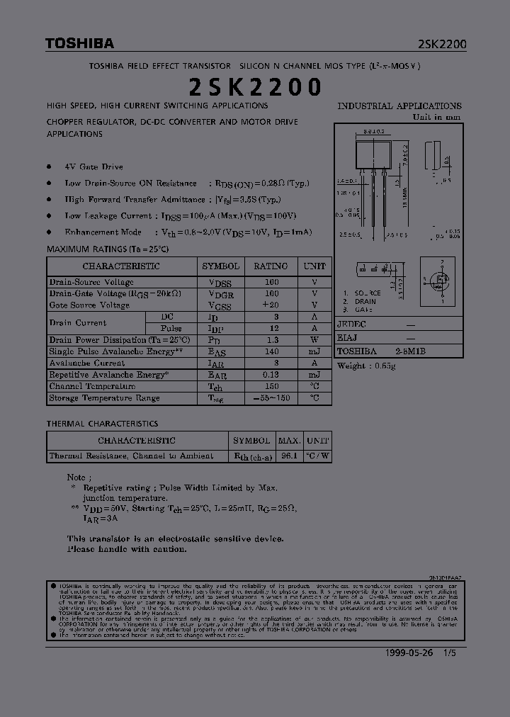 2SK2200_233049.PDF Datasheet