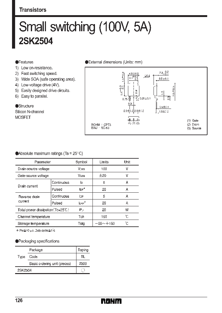 2SK2504_212381.PDF Datasheet
